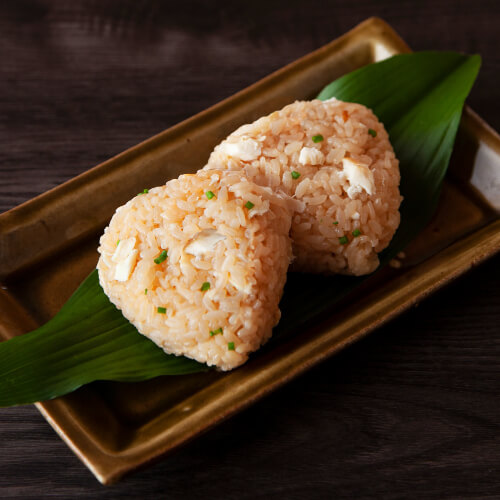 鯛めし、おにぎり